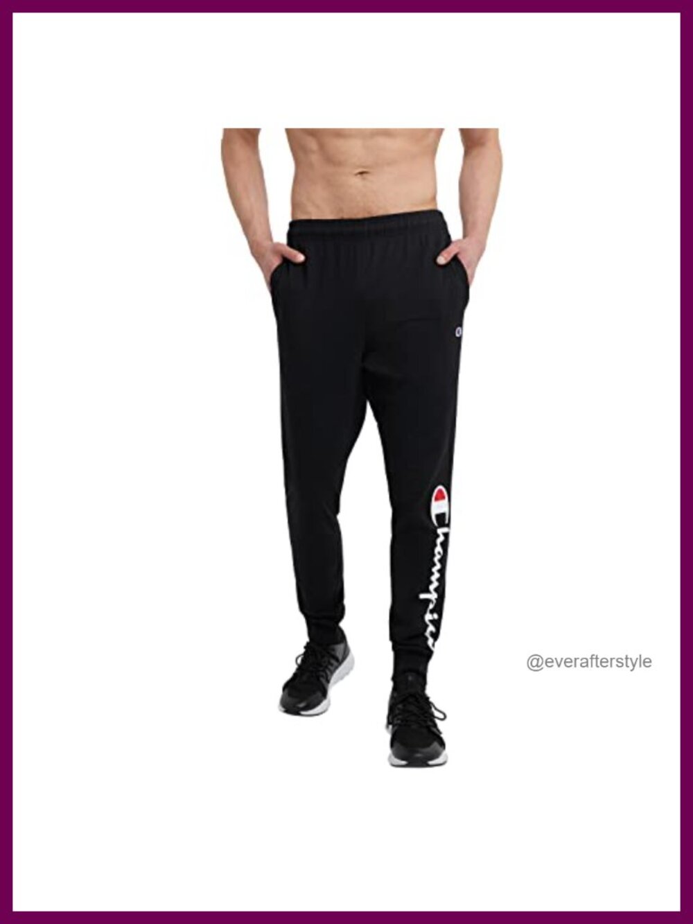 Men's Standard Fit Lightweight Lounge Joggers 31" Inseam Drawstring Pants